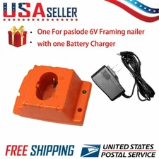 Battery Charger for Paslode 6V Framing Nailer gun 902200 900420 B20540 IM350