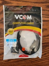 V-COM DVI Cable NEW PC Display Cable 1.8m Long
