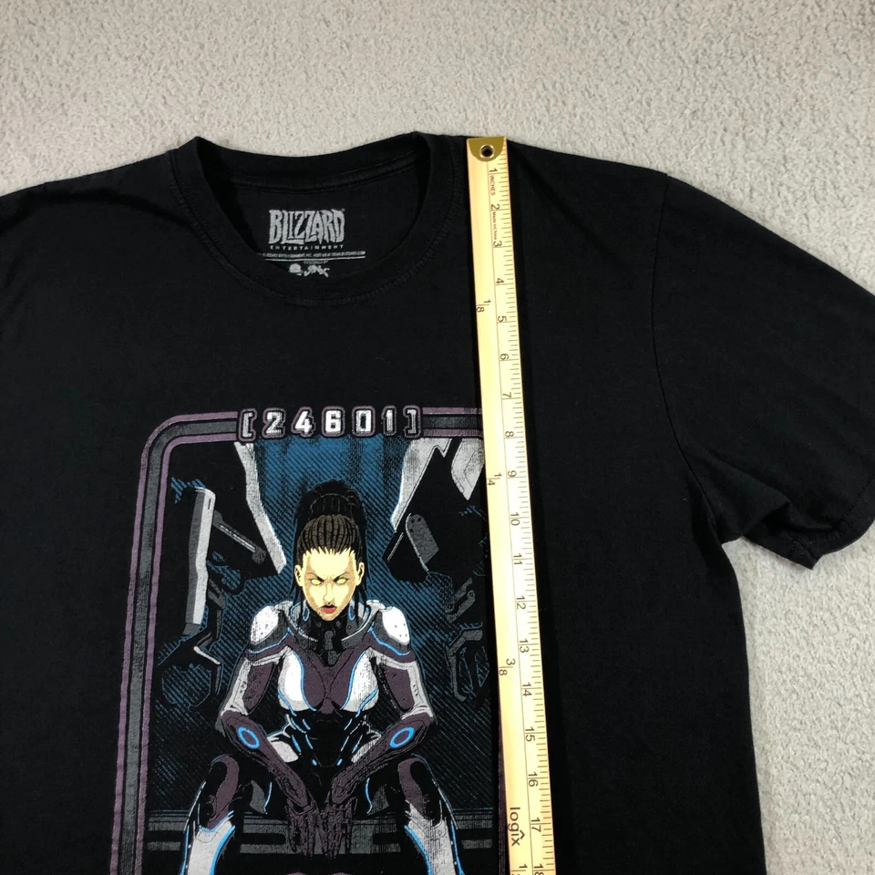 Camiseta Blizzard Ent Star Craft 2 Hombre L Negra  Foto 4 de 4