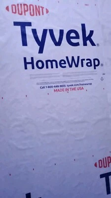 Dupont Tyvek Homewrap 9ft Wide Sheet Order needed Length (Per Foot) By Quantity