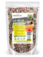 10-10-10 Plant Fertilizer Granular Slow Release for Fruits Vegetables Flowers