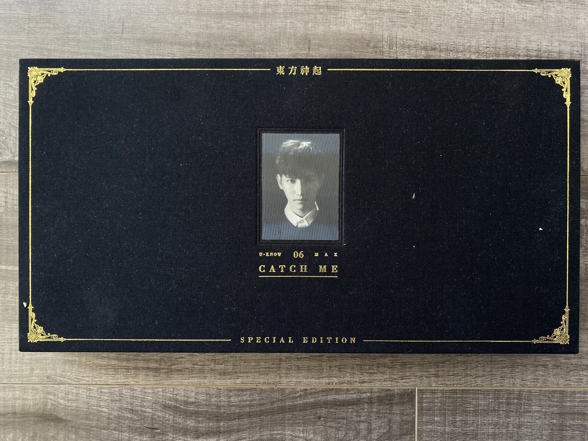 DBSK TVXQ Catch Me SPECIAL EDITION ALBUM! HOLOGRAPHIC & RARE | eBay