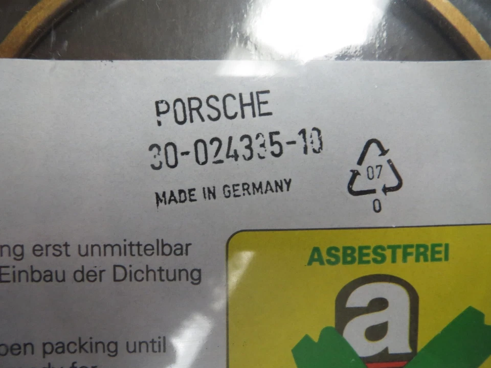 Head Gasket for 1978-1982 Porsche 924 2.0L Non-Turbo Made in Germany by Goetze - image 3 of 4