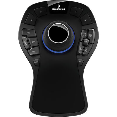 3DConnexion SpaceMouse Pro, Maus, USB, 15 Tasten, schwarz