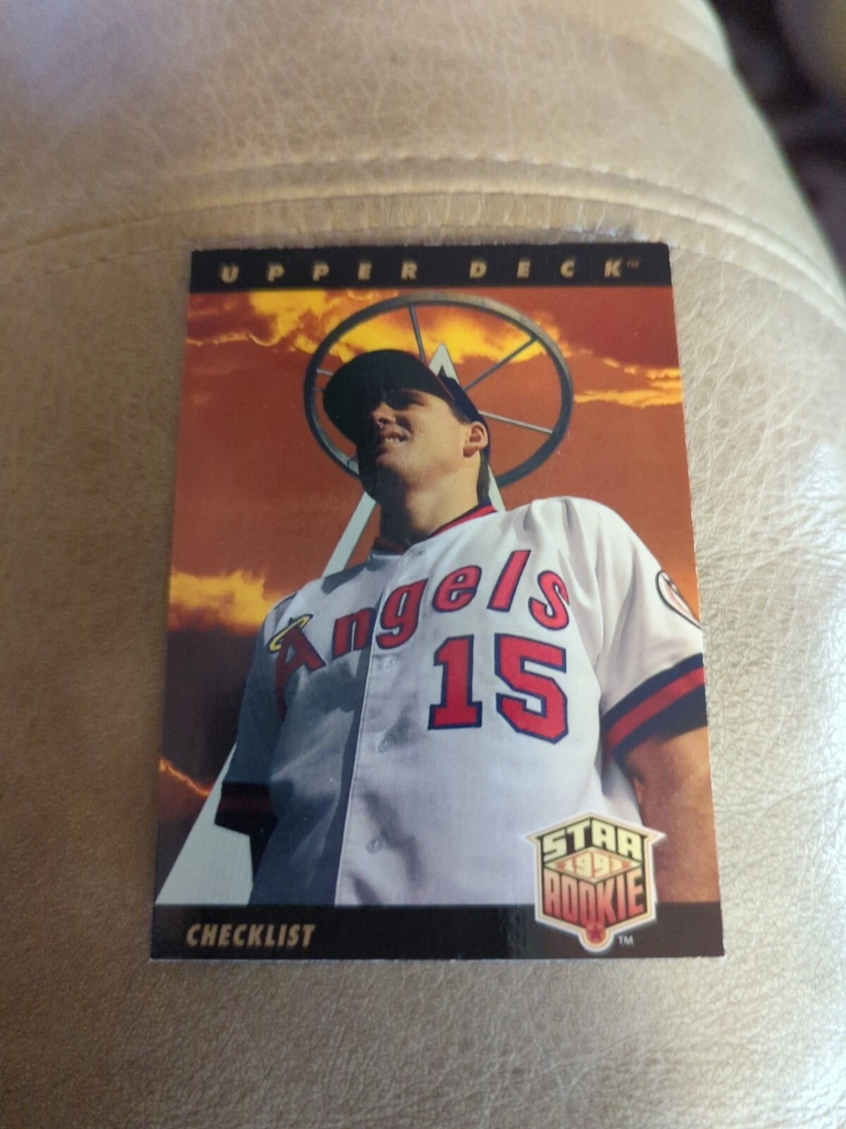 1993 Upper Deck #1 Tim Salmon Angels CL