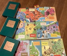 1960s Around The World 12 Editions Boxed American Geographical Society