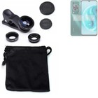 Pour Huawei nova Y72 fisheye macro grand angle Objectifs Lentilles caméra