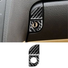 Cubierta de bloqueo de guantera interior de fibra de carbono 2 piezas para Lexus GS 2006-2011