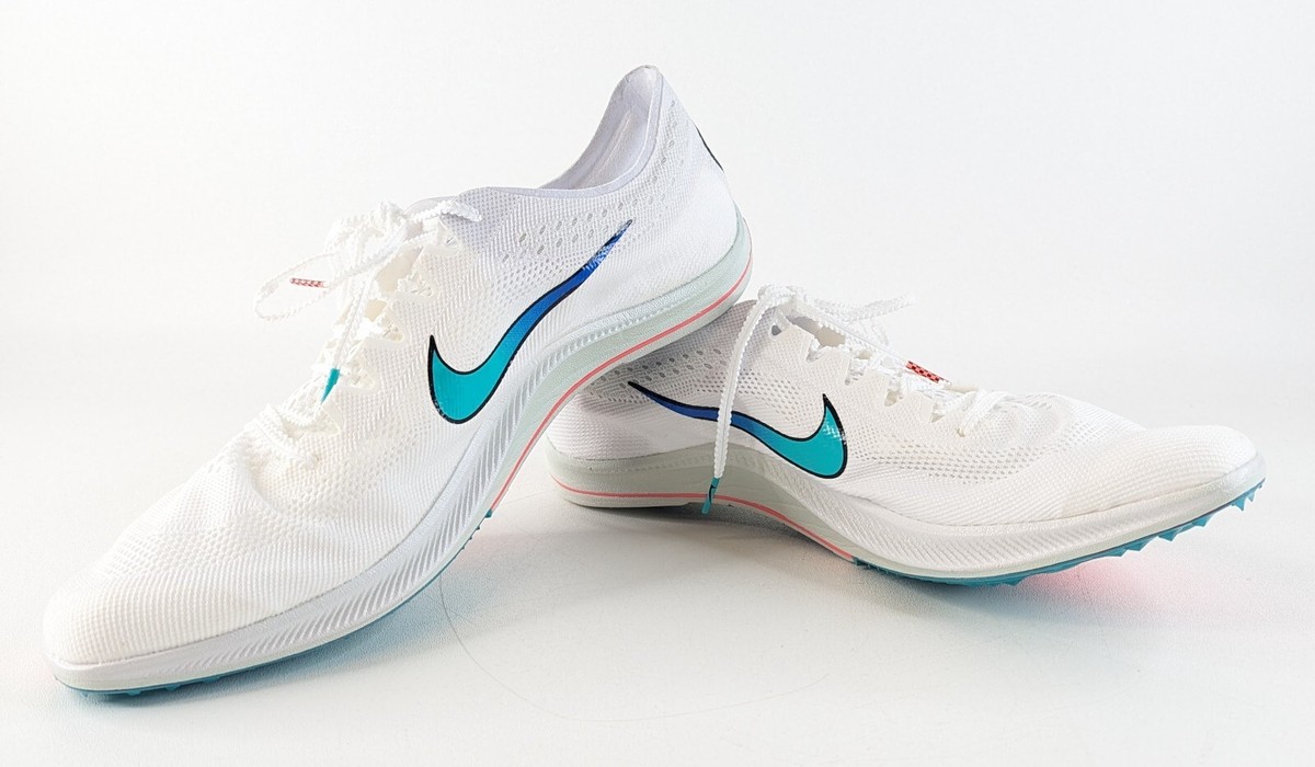 Nike ZoomX Dragonfly Track Spikes Men's 15 White Jade Ombre CV0400