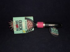NO Heat Finishing Hair Brush Conair Quick Smooth De-Poof Shine Cushion   A31-2