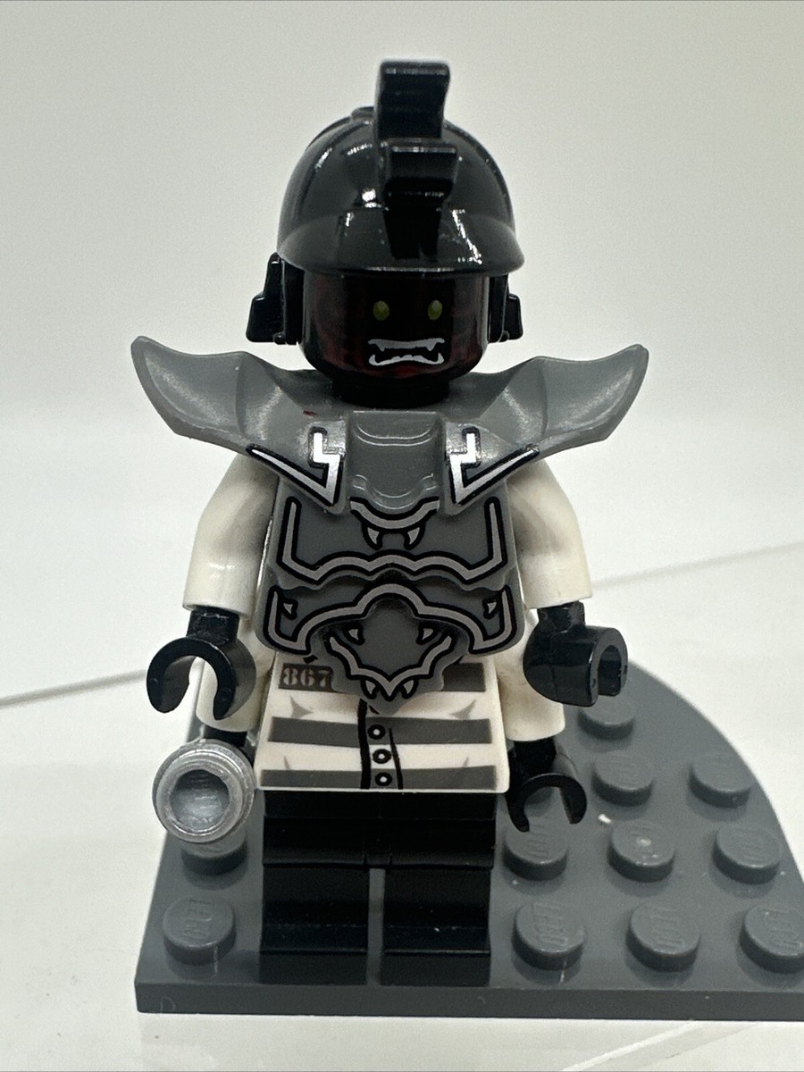 LEGO minifigure Stone Army Warrior njo235 red head Ninjago