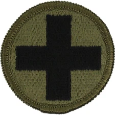 Army 33rd Infantry Brigade Subdued Patch ( 2 1/4" Wide x 2 1/4" High ) P259A