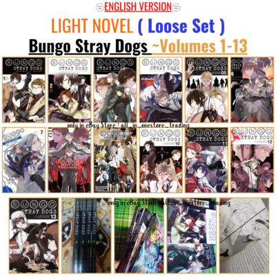 Bungo Stray Dogs Light Novel English Book Volume 1-13 Kafka
