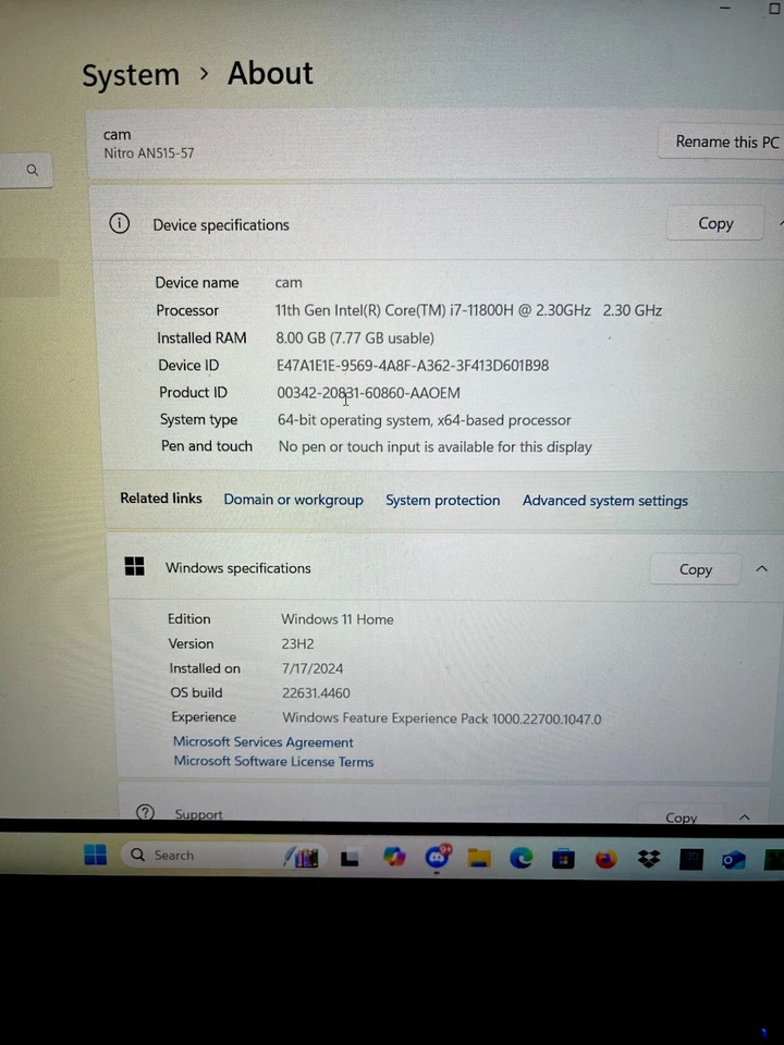 Gaming Laptop - Image 4 of 4