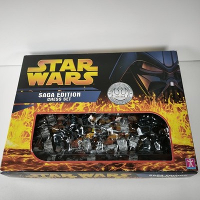 Star Wars Saga Edition Schachspiel komplett nummeriert Collectors Edition 2005