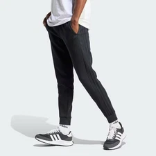 Adidas Fleece 3 Stripe Tapered Pants All Black IJ8885 Men’s MEDIUM – NEW