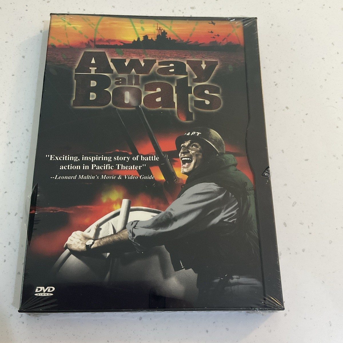 AWAY ALL BOATS Jeff Chandler Julie Adams 1956 DVD NEW SEALED