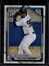 2024 Bowman Chrome Francisco Vilorio Mega Box Refractor 1st Prospect #BCP-169
