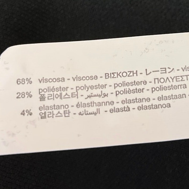 NEW Zara Black Short Sleeve Mock Neck Mini T Shirt Bodycon Sweater Dress Size L thumbnail 5