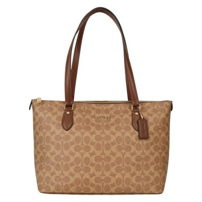 Coach Damen Tasche Schultertasche Braun Shopper Handtasche Groß