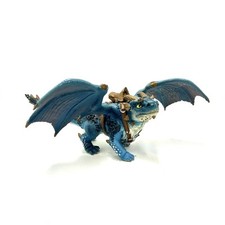 Schleich 2010 Shansy Bayala Blue Dragon Actionfigur ohne Reiter sehr guter Zustand