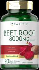 Beet Root Capsules Non-Gmo and Gluten Free Supplement