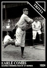 1992 Conlon Collection TSN Earle Combs New York Yankees #583