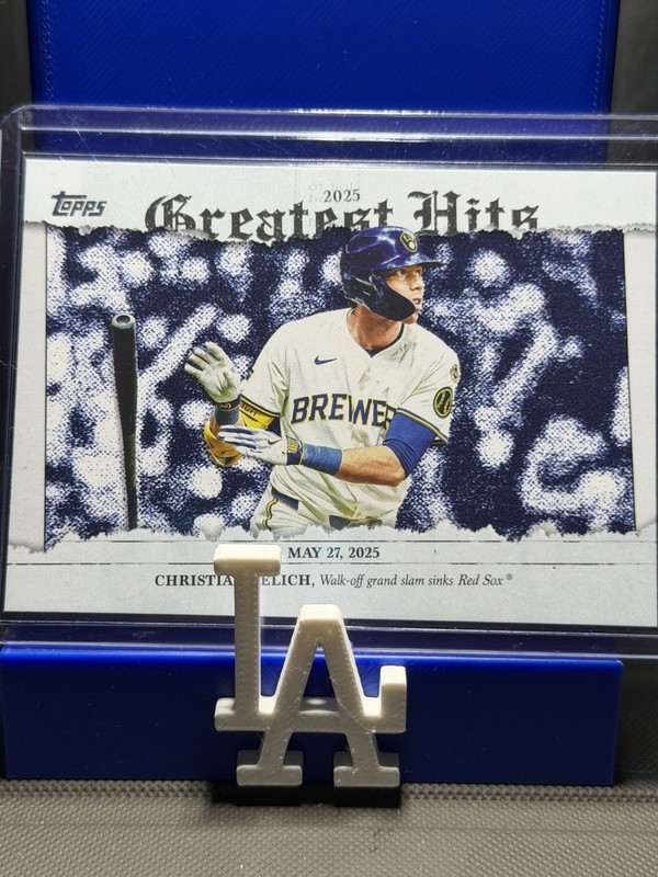 2026 Topps Series 1 #GH-5 Christian Yelich Greatest Hits Brewers