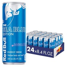 Red Bull Sea Blue Edition Energy Drink, 8.4 F...
