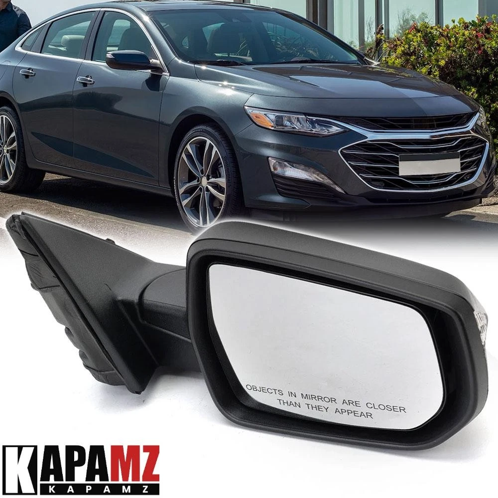 For 2016-2024 Chevy Malibu Right Passenger Side Power Mirror Heated Manual Fold