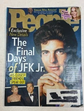 People Magazine July 22 2024 JFK Jr John Kennedy Days Simone Biles Margot Robbie