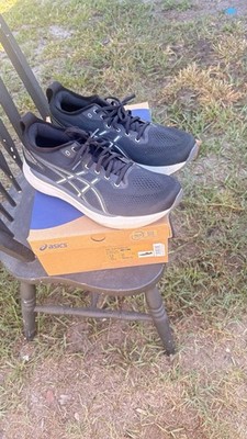 ASICS Gel-Kayano 31 Men's Black Mesh Running Shoes Cushioned Breathable Size 13