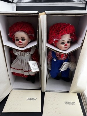 Haunted 1995 Rags & Rosie Doll Set - Marie Osmond, (Raggedy Ann & Andy Twins)