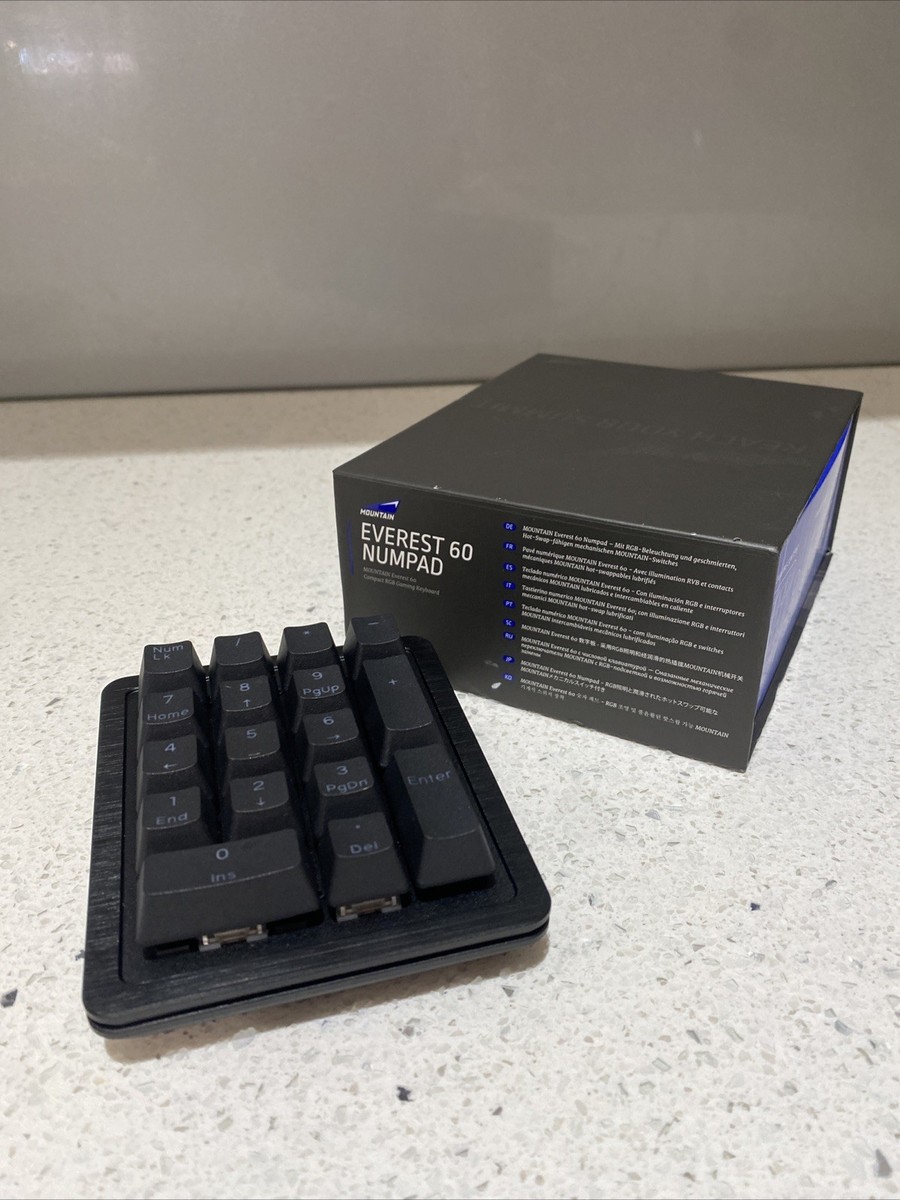 Mountain Everest 60 (Mechanical) Numpad - Linear 45 Switches | eBay