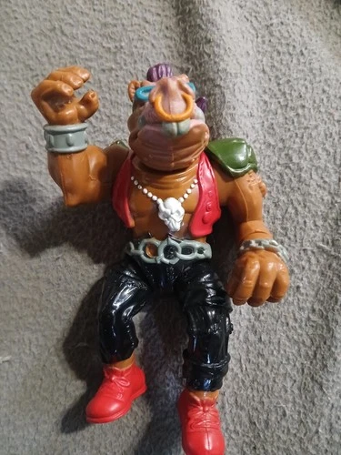 Vintage 1988 Bebop Action Figure Teenage Mutant Ninja Turtles Loose