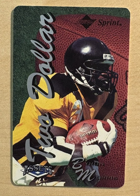 Byron Morris 1995 Classic Assets $2 Sprint Phone Card