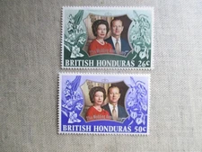 British Honduras, Scott# 306-307, MNH