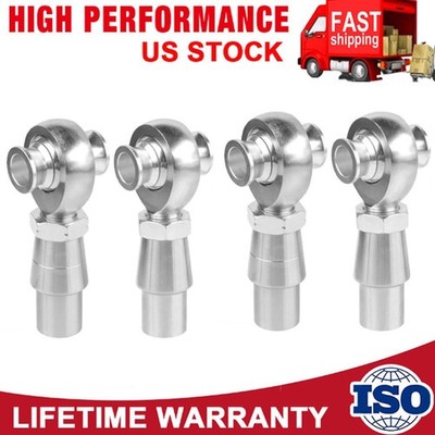 4PCS SPARKWHIZ 3/4  Joint Rod End Kit Right & Left Hand Thread Joint Set USA