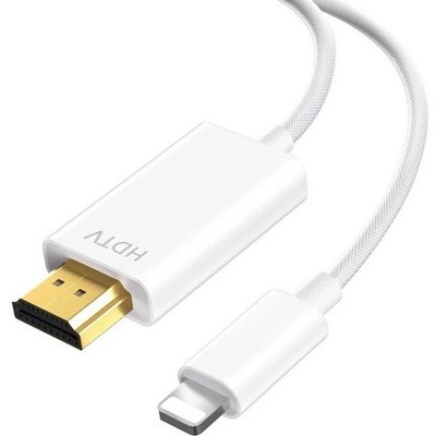 Lightning-Auf-HDMI Digital TV Kabel FULL HD 1080P Kabel Für-Apple-iPad-iPhone 2m
