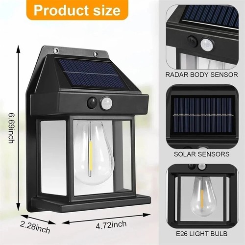 LED Solar Power PIR Motion Sensor Wall Lights Outdoor Garden Security Lamp -2025 - Picture 37 of 550