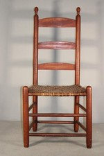 A GREAT 19TH C ENFIELD CT SHAKER 3 SLAT 