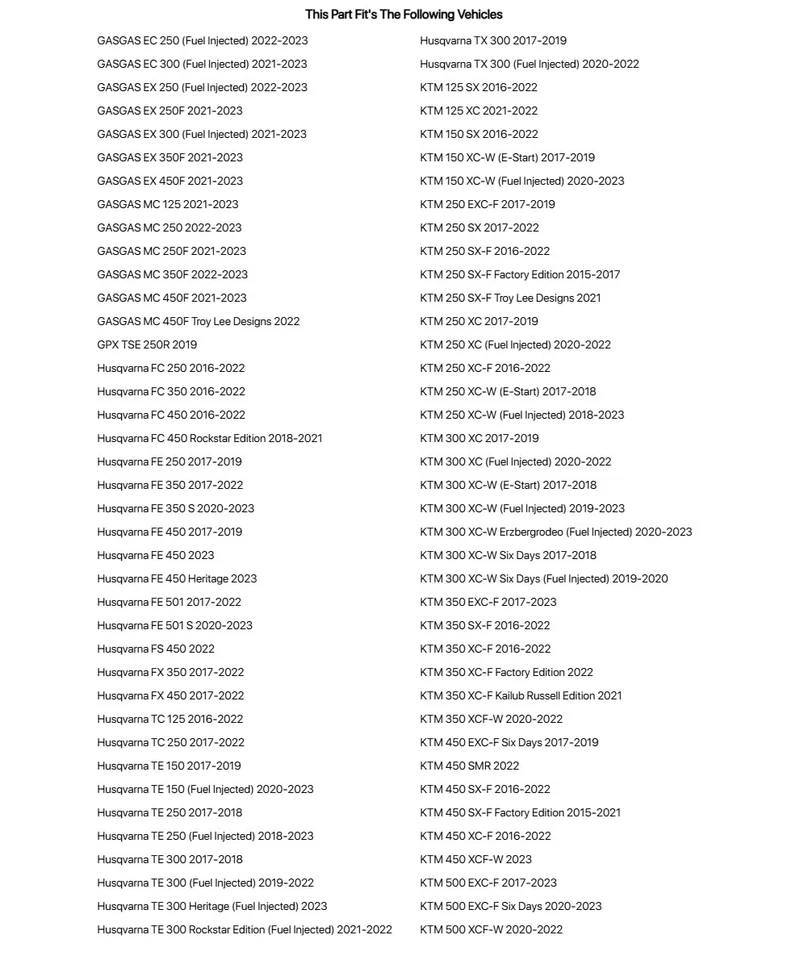 Воздушный фильтр первой линии Tusk для KTM 150 XC-W (с впрыском топлива) 2020-2023 - Изображение 2 из 4