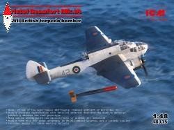 ICM 1/48 BRISTOL BEAUFORT MK.IA, WWII BRITISH TORPEDO BOMBER