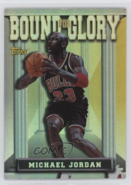 1997-98 Topps Bound for Glory Michael Jordan #BG10 HOF