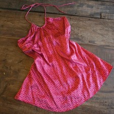 Silk Pink Y2K Early 2000s Express Halter Tank...