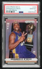 2024 Prizm Deca MVP Award Winners Silver Shaquille O'Neal PSA 10 GEM MT HOF o8c