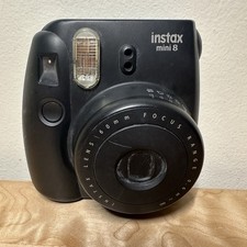 Fotocamera istantanea Fujifilm Instax Mini 8 nera senza pellicola testata/funzionante