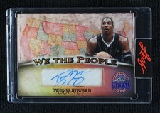 2026 Leaf Metal Presidents' Day Map of USA Prismatic 1/1 Dwight Howard Auto 17uv