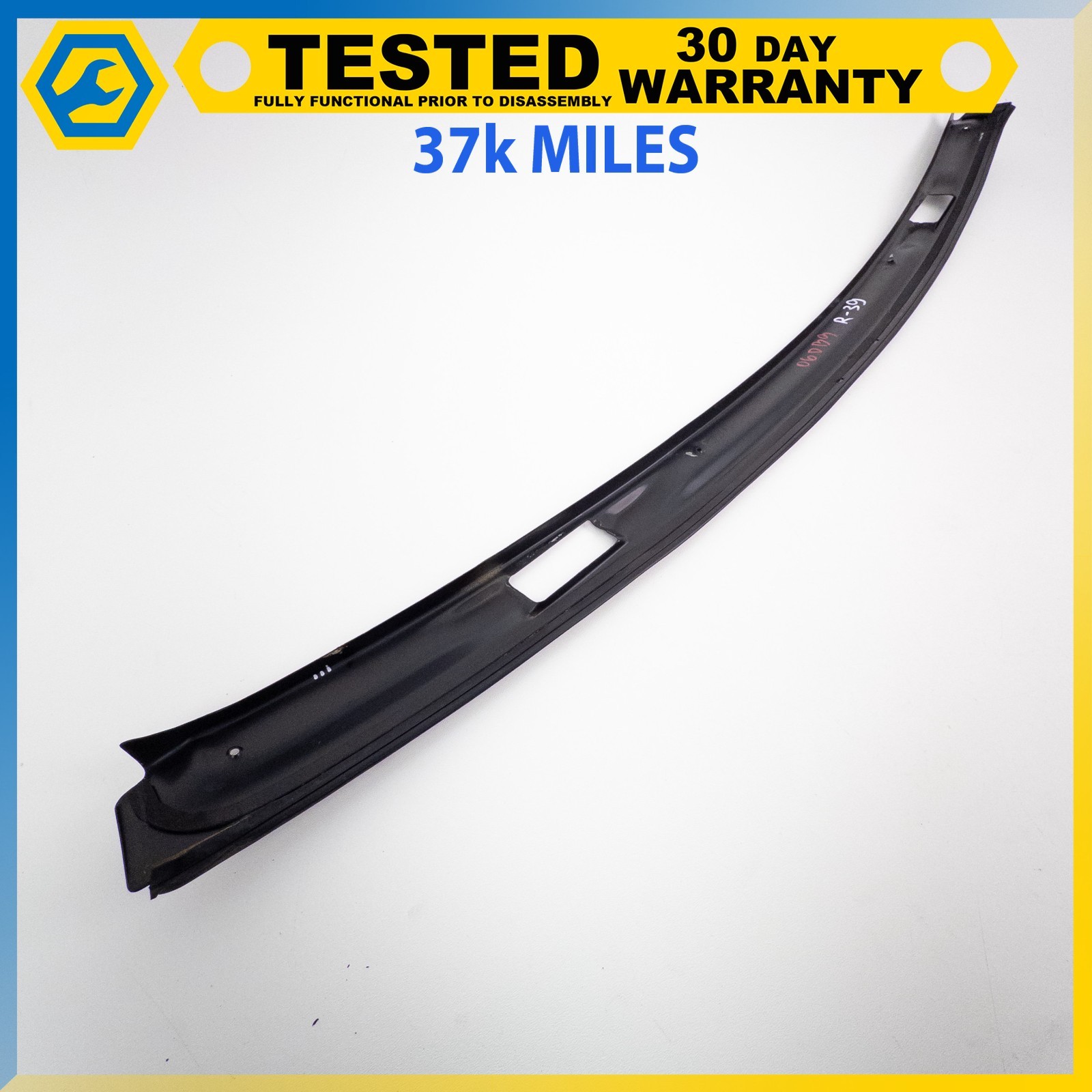 05-12 ASTON MARTIN DB9 DBS VOLANTE ROOF RAIL HEADER PANEL BRACKET OEM