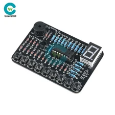DIY 8-Way Responder Kits DC 4-6V Welding Electronics Production PCB Board Kits